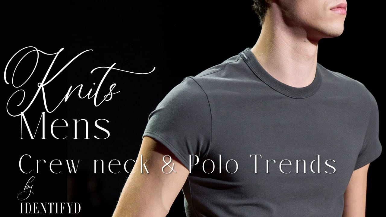 Mens Knits T-Shirt & Polo Trends Fall 2026