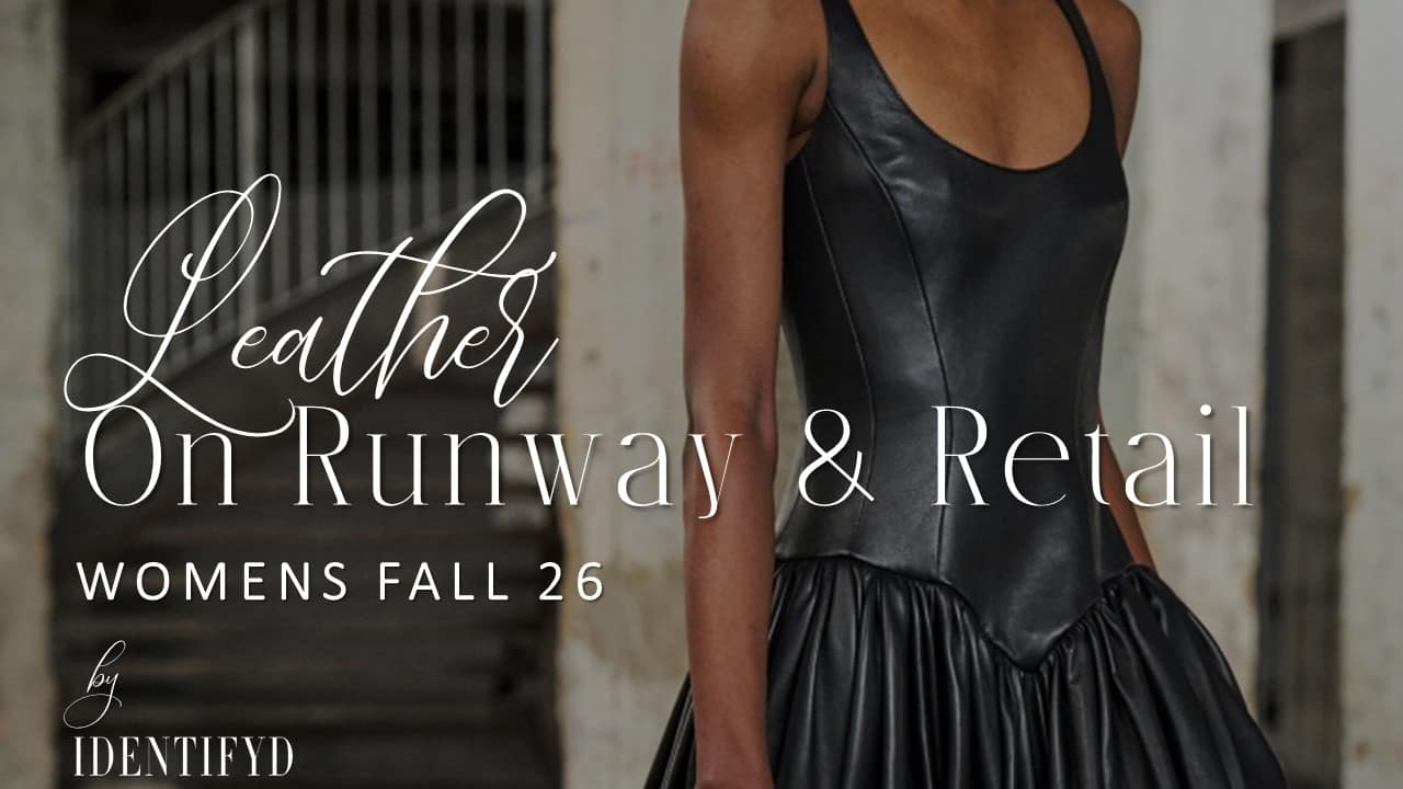 Womens Leather Clothing Trends Fall 2026