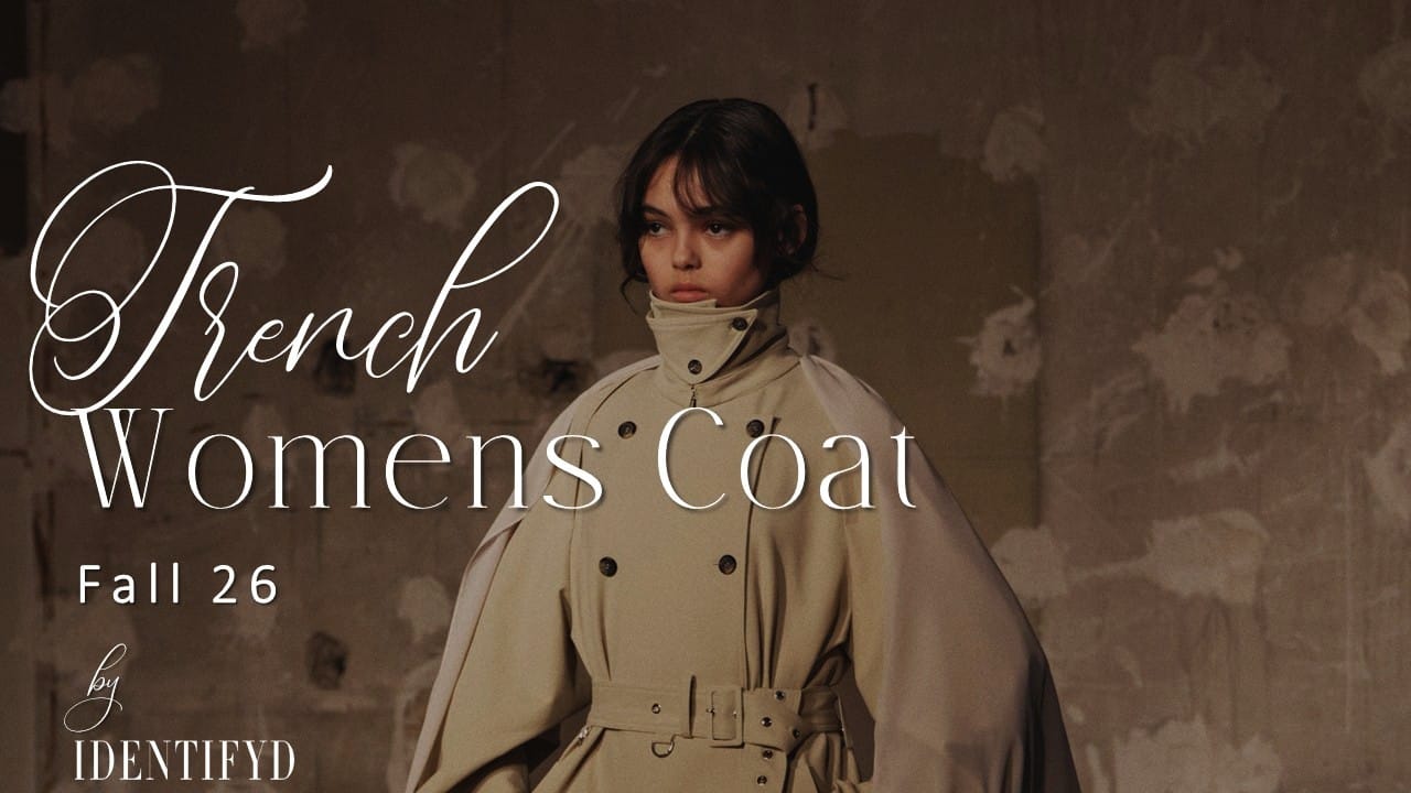 Womens Classic Trench Coat Trends Fall 2026